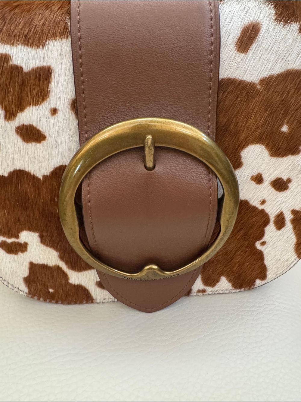 Polo Ralph Lauren Lennox Saddle Crossbody Bag - Picture 3 of 8